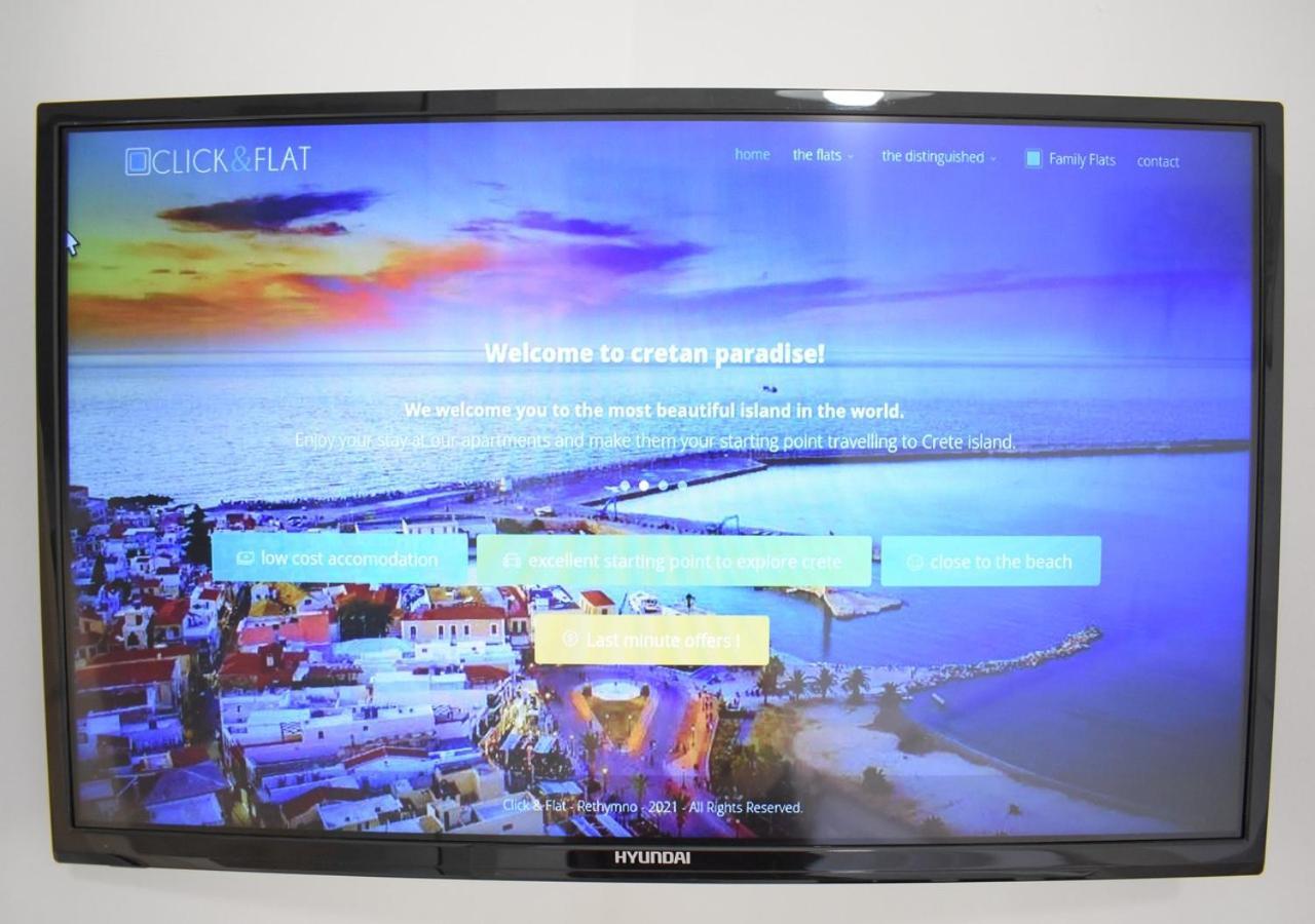 Ariadni Premium Click & Flat Rethymno Exteriér fotografie